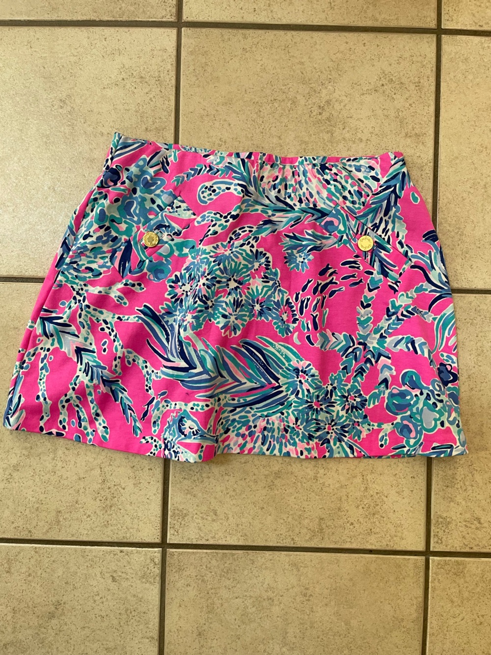 Lilly Pulitzer Hot Pink Tropical Floral print NWT size XS